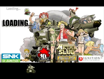 Metal Slug Anthology screen shot title